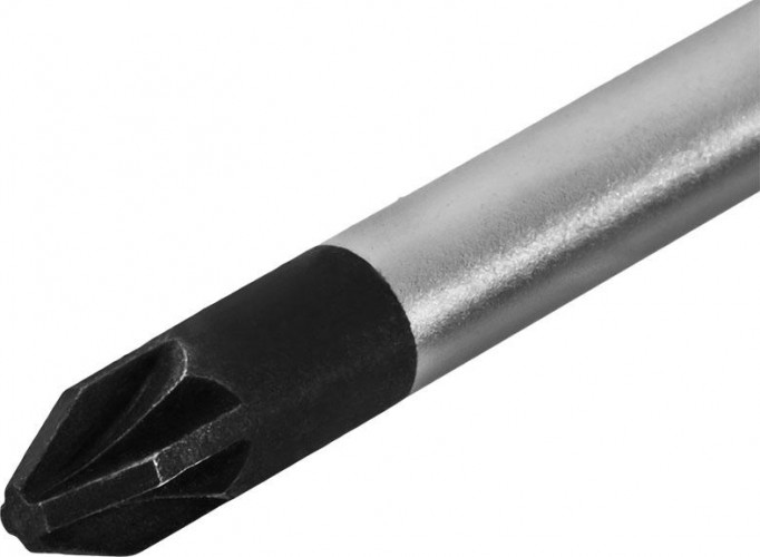 Отвертка крестовая Кобальт 646-416 ultra grip pz-2х100 мм cr-v, двухкомпонентная руко - изображение 4