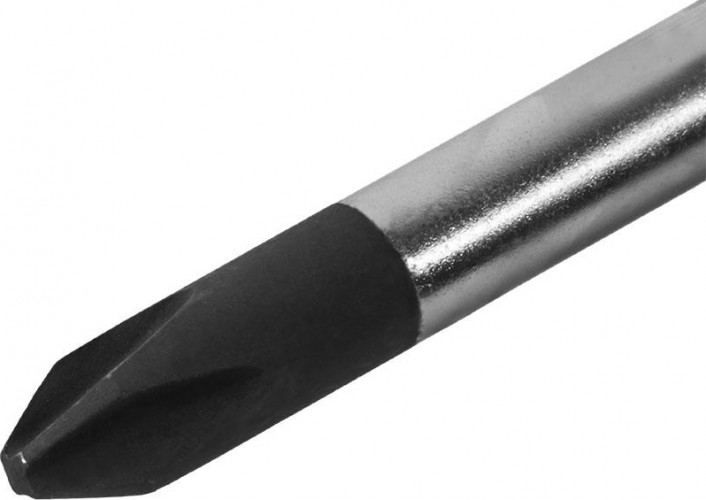 Отвертка крестовая Кобальт 646-393 ultra grip ph-2х38 мм cr-v, двухкомпонентная рукоя - изображение 4