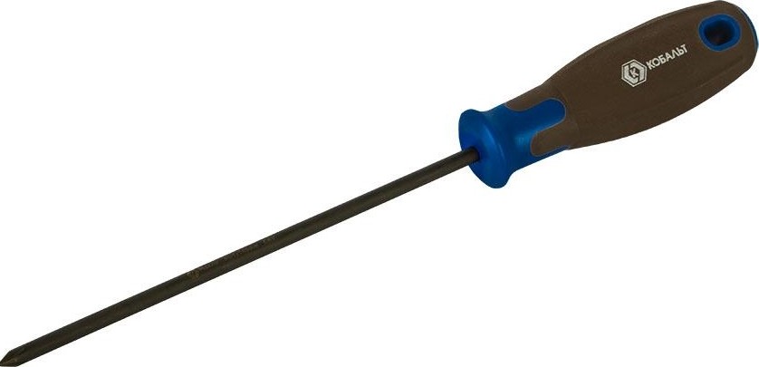 Отвертка крестовая Кобальт 912-090 polywood ph-1х150 мм cr-v, древесно-полимерная рук - изображение 3