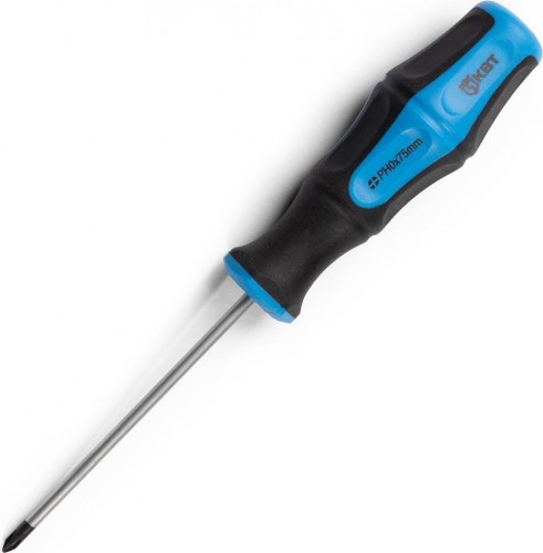 Отвертка крестовая КВТ МАСТЕР Phillips ph0*75 77400