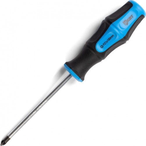 Отвертка крестовая КВТ МАСТЕР Pozidriv pz1*100 77403