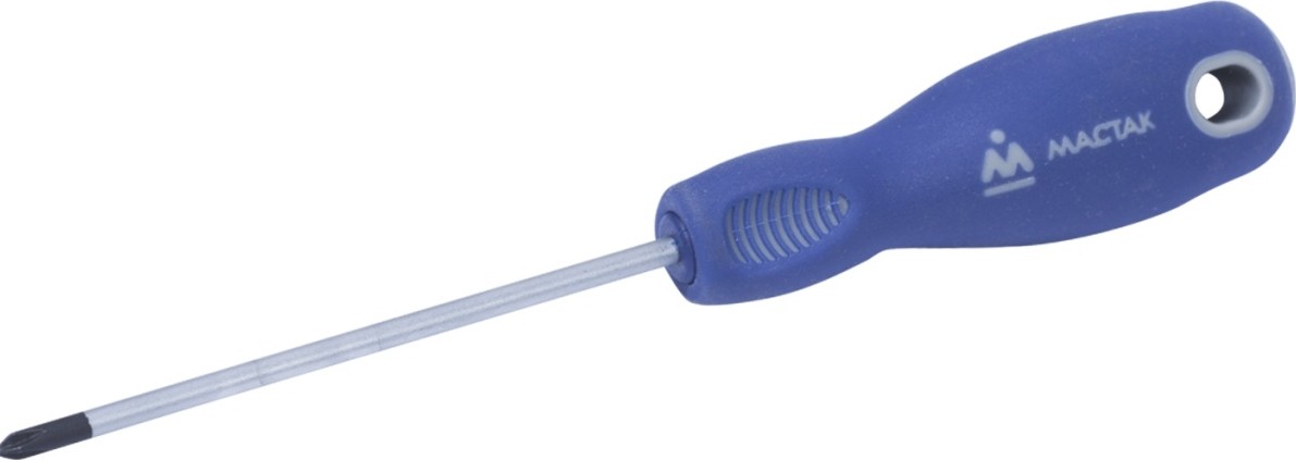 Отвертка крестовая МАСТАК 041-00075H PH0 x 75 мм