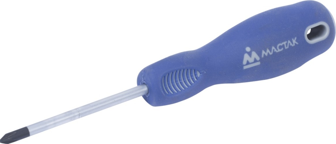 Отвертка крестовая МАСТАК 041-01075H PH1 x 75 мм