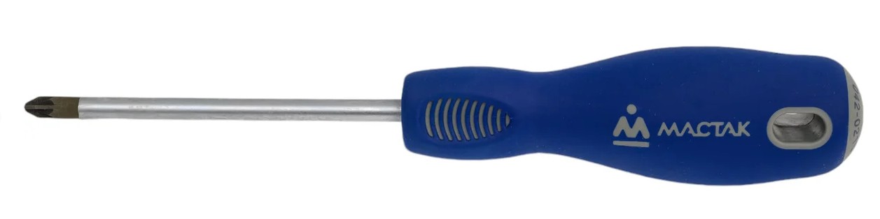 Отвертка крестовая МАСТАК 042-02100H PZ2 x 100 мм