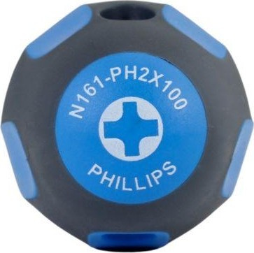Отвертка крестовая Norgau N161-PH2X100 phillips 062103220 - изображение 5