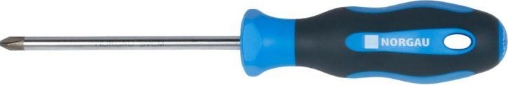 Отвертка крестовая Norgau N161-PH2X100 phillips 062103220 - изображение 2