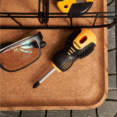 Отвертка крестовая REXANT PH 1х40 мм Cr-V двухкомпонентная рукоятка 12-6412 - изображение 4