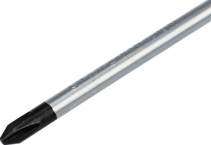 Отвертка крестовая REXANT PH 2х100 мм Cr-V двухкомпонентная рукоятка 12-6407 - изображение 4