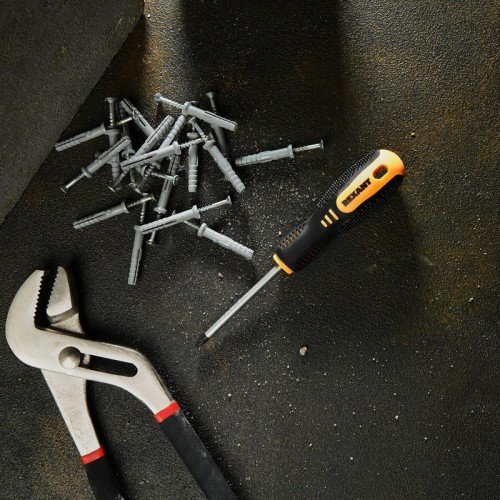 Отвертка крестовая REXANT PZ 1х75 мм Cr-V двухкомпонентная рукоятка 12-6414 - изображение 4