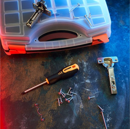 Отвертка крестовая REXANT PZ 1х75 мм Cr-V двухкомпонентная рукоятка 12-6414 - изображение 3