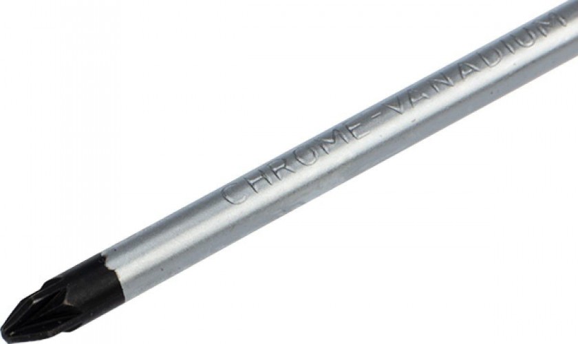 Отвертка крестовая REXANT PZ 1х75 мм Cr-V двухкомпонентная рукоятка 12-6414 - изображение 5