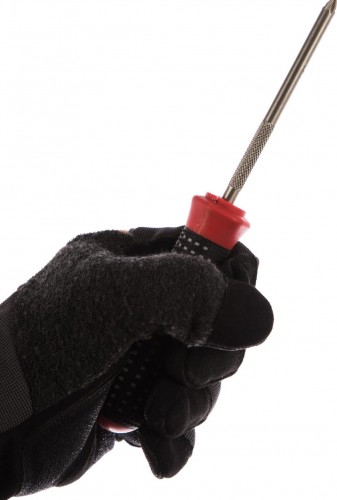 Отвертка крестовая REXANT PZ 2х100 мм S2 трехкомпонентная рукоятка 12-6415-1 - изображение 3