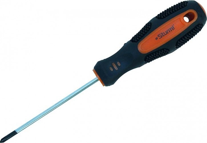 Отвертка крестовая Sturm 1040-03-PH0-75 ph0x75мм, магнит. наконечник