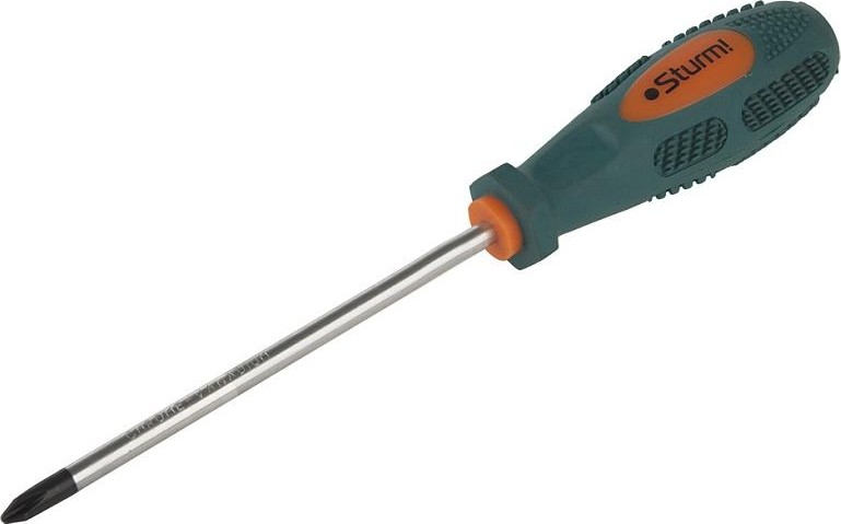 Отвертка крестовая Sturm 1040-01-PH2-125 ph2x125мм, магнит. наконечник