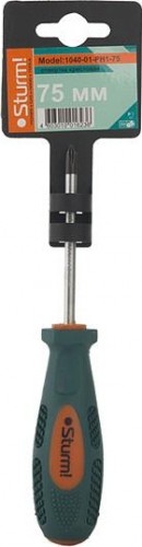 Отвертка крестовая Sturm 1040-01-PH1-75 ph1x75мм, магнит. наконечник - изображение 2