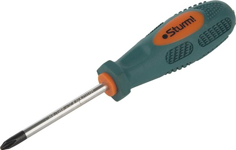 Отвертка крестовая Sturm 1040-01-PH2-75 ph2x75мм, магнит. наконечник