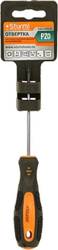 Отвертка крестовая Sturm 1040-14-PZ0-75 pz0х75мм, магнит. наконечник - изображение 2