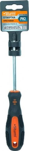 Отвертка крестовая Sturm 1040-03-PH2-100 ph2x100мм, магнит. наконечник - изображение 3