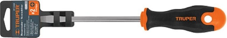 Отвертка крестовая TRUPER DP-1/4X6B PH 2 х 150 мм 14079