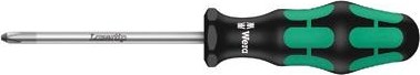 Отвертка крестовая WERA Kraftform Plus Серия 300   350 PH PH 1 х 200 мм WE-008712 WE-008712s