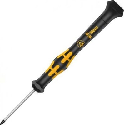Отвертка крестовая WERA Kraftform Micro 1572 PH ESD "Microstix" 00 х 40 мм WE-030081 WE-030081