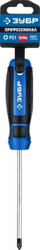 Отвертка крестовая ЗУБР ПРОФЕССИОНАЛ pz1x100 25233-1_z01 - изображение 5