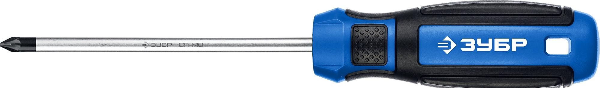 Отвертка крестовая ЗУБР ПРОФЕССИОНАЛ pz1x100 25233-1_z01