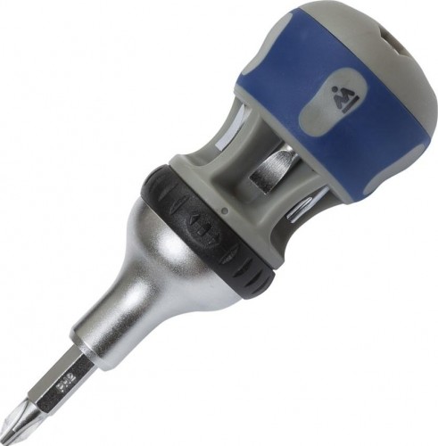 Отвертка МАСТАК 049-7B со сменными вставками (битами), 7 в 1 - изображение 2