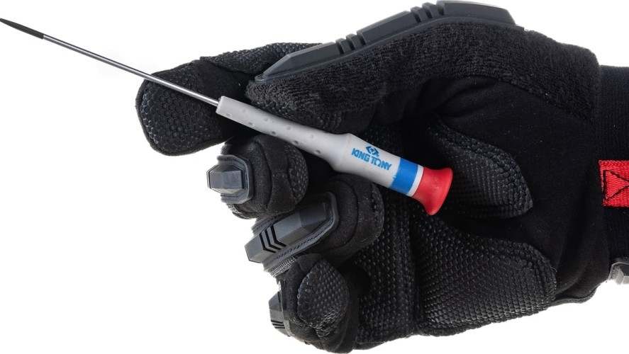 Отвертка прецизионная KING TONY 14322003 Slotted 2,0 мм, 75 мм - изображение 5