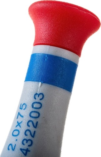 Отвертка прецизионная KING TONY 14322003 Slotted 2,0 мм, 75 мм - изображение 3