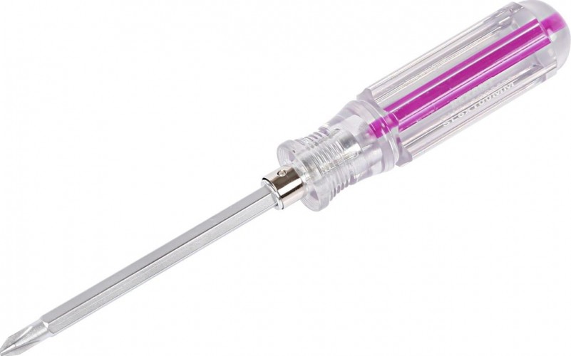 Отвертка REXANT 12-4742 двухсторонняя PH2xSL6 стержень 120 мм