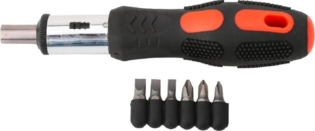 Отвертка с битами AV Steel AV-489131 6 предметов