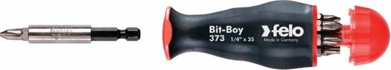 Отвертка с битами FELO в комплекте 8 предметов 37320805 37320805