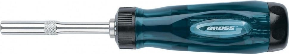 Отвертка с битами GROSS в комплекте 12 предметов 11603 11603