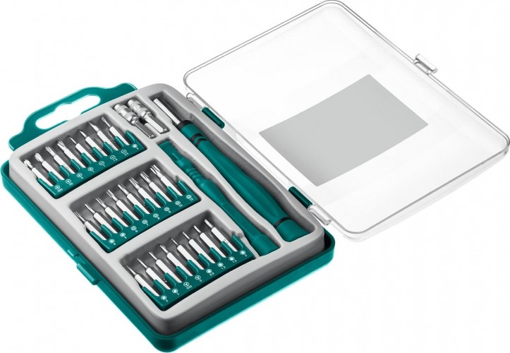 Отвертка с битами KRAFTOOL Precision-28 для точных работ 28 предм. 25677 - изображение 3