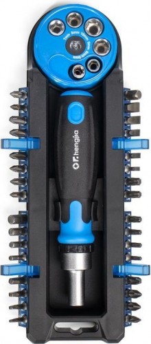 Отвертка с битами КВТ НБ-39 набор "мастер" 79772