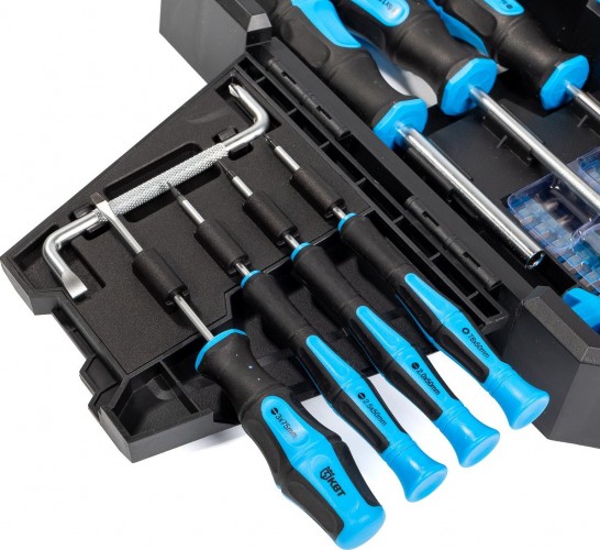 Отвертка с битами КВТ НБ-63 набор "мастер" 79774 - изображение 3