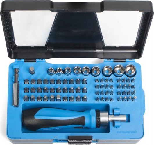 Отвертка с битами КВТ НБ-79 набор "мастер" 79775