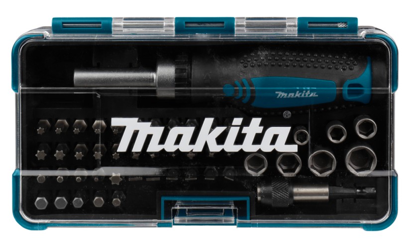 Отвертка с битами MAKITA B-36170 (47 шт. наборе)