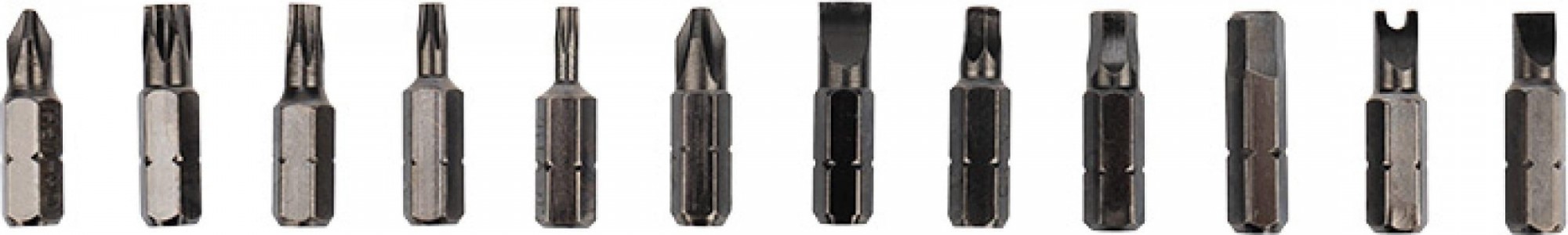 Отвертка с битами REXANT 12-4778 набор 13 предметов с реверсивной отверткой - изображение 2