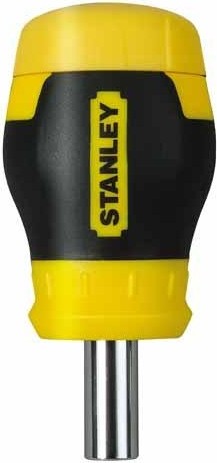 Отвертка с битами STANLEY "Multibit Stubby" в комплекте 6 бит 0-66-357 0-66-357 - изображение 2