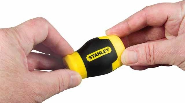 Отвертка с битами STANLEY "Multibit Stubby" в комплекте 6 бит 0-66-357 0-66-357 - изображение 5