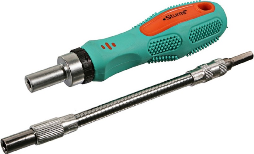 Отвертка с битами Sturm 1040-08-SS58 58 предметов