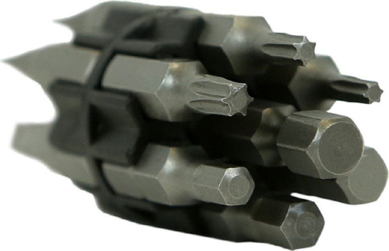 Отвертка с битами Sturm 1040-19-13 реверсивная 5 положений раб. части 13 в 1 - изображение 4