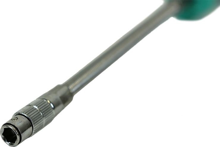 Отвертка с битами Sturm 1040-19-180 с гибким стержнем 180 мм ergo 8 в 1 - изображение 4