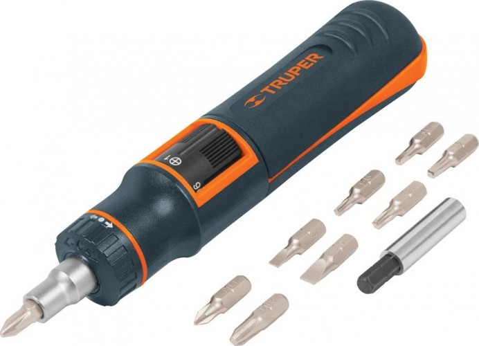 Отвертка с битами TRUPER DES-11X 14145 14145