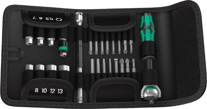 Отвертка с битами WERA Kraftform Kompakt Zyklop Speed WE-051045 WE-051045