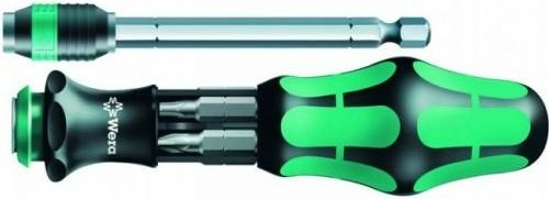 Отвертка с битами WERA Kraftform Kompakt 22 7 предметов WE-051023 WE-051023