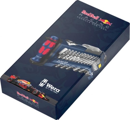 Отвертка с битами WERA Tool-Check PLUS Red Bull Racing 39 предметов WE-227704 WE-227704 - изображение 3