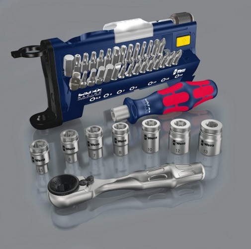 Отвертка с битами WERA Tool-Check PLUS Red Bull Racing 39 предметов WE-227704 WE-227704 - изображение 2
